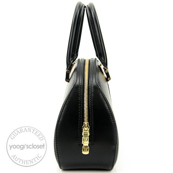 Louis Vuitton Black Epi Leather Jasmin Satchel