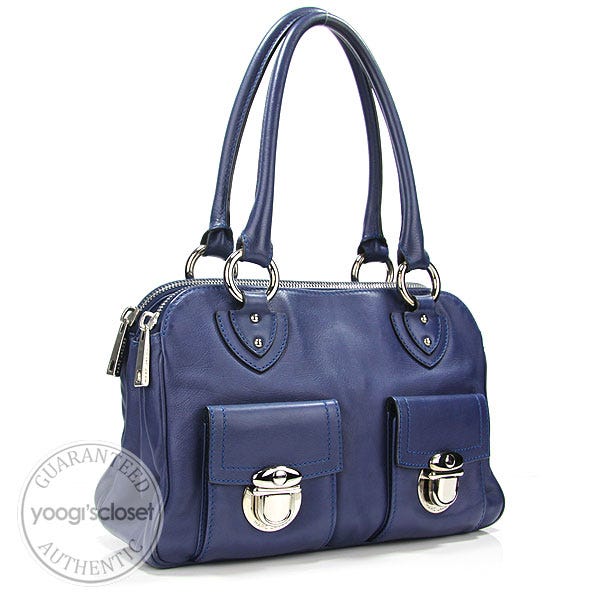 Marc Jacobs Bright Blue Classic Blake Bag