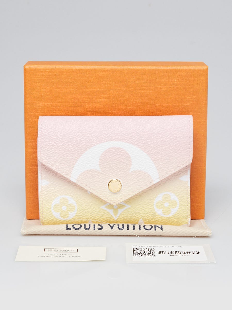 LOUIS VUITTON M80388 VICTORINE LIGHT PINK BY THE POOL WALLET