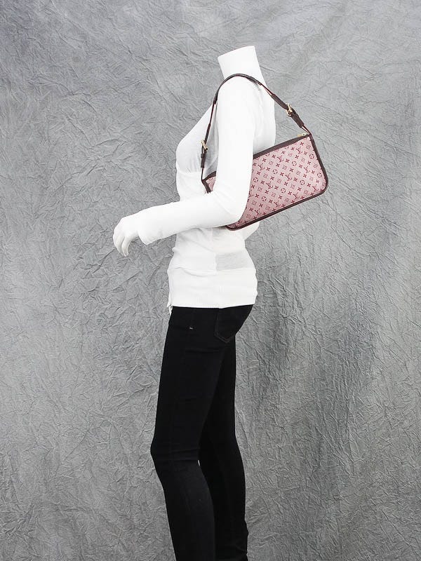 Louis Vuitton Cherry Monogram Mini Lin Sac Kathleen Bag - Yoogi's Closet