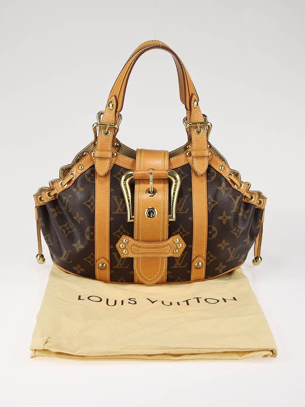 Authentic Louis Vuitton Monogram Canvas Theda GM Bag- Limited