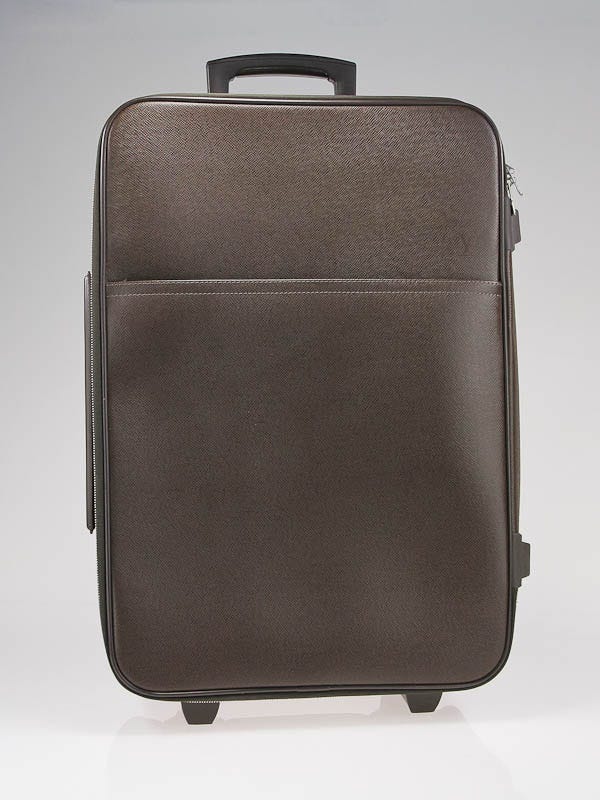 Louis Vuitton Grizzli Taiga Pegase 60 Suitcase | Yoogi's Closet