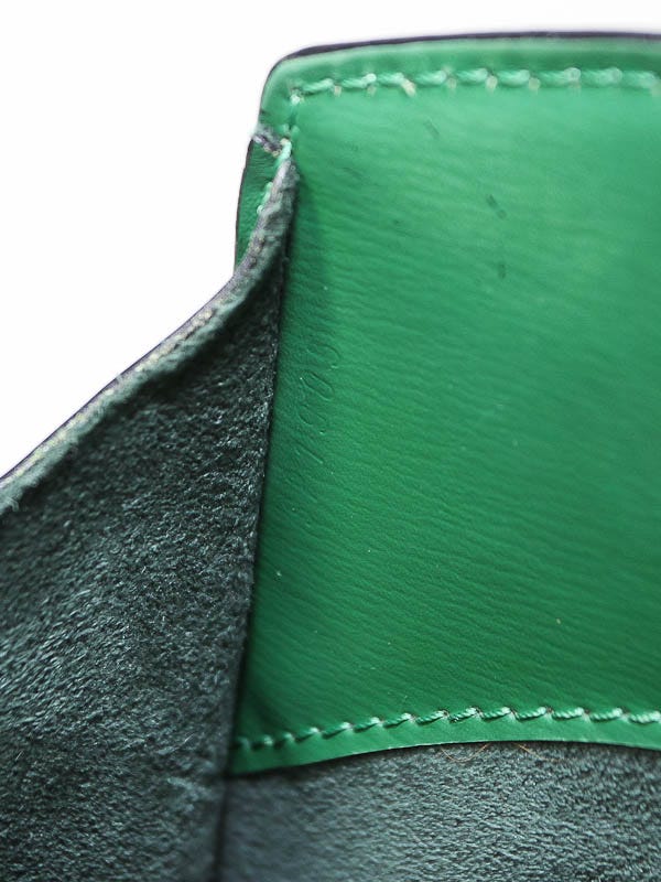Auth Louis Vuitton Epi Cluny Shoulder Bag Borneo Green M52254 Used