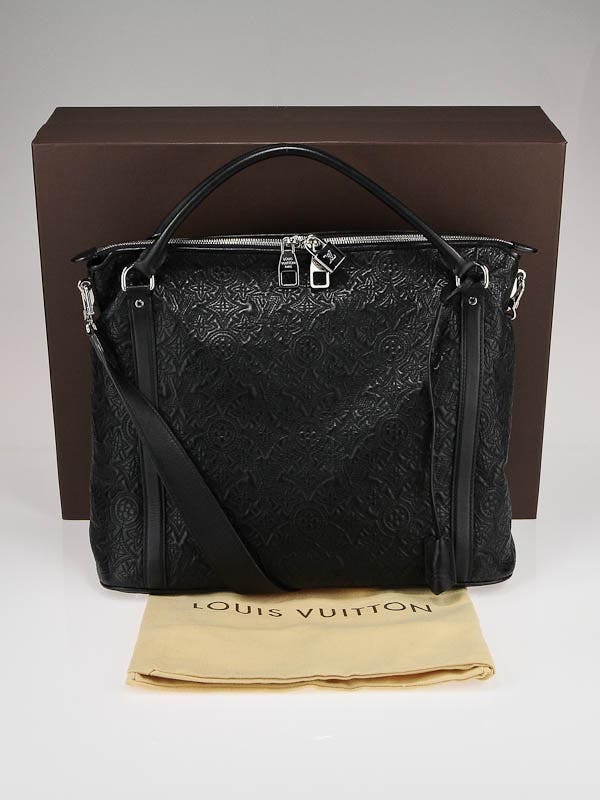 Louis Vuitton Black Antheia Leather Ixia MM Bag - Yoogi's Closet