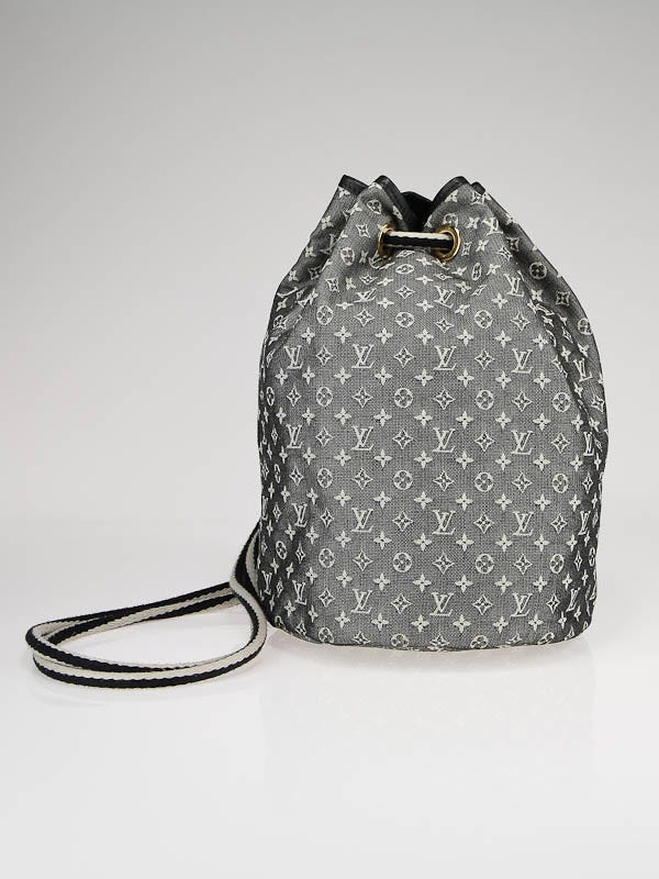 Louis Vuitton Blue Mini Lin Monogram Betsy Backpack Bag