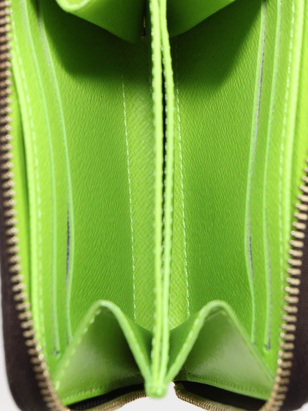 Louis Vuitton Neon Green Stephen Sprouse Graffiti Long Zippy Wallet Zip  Around