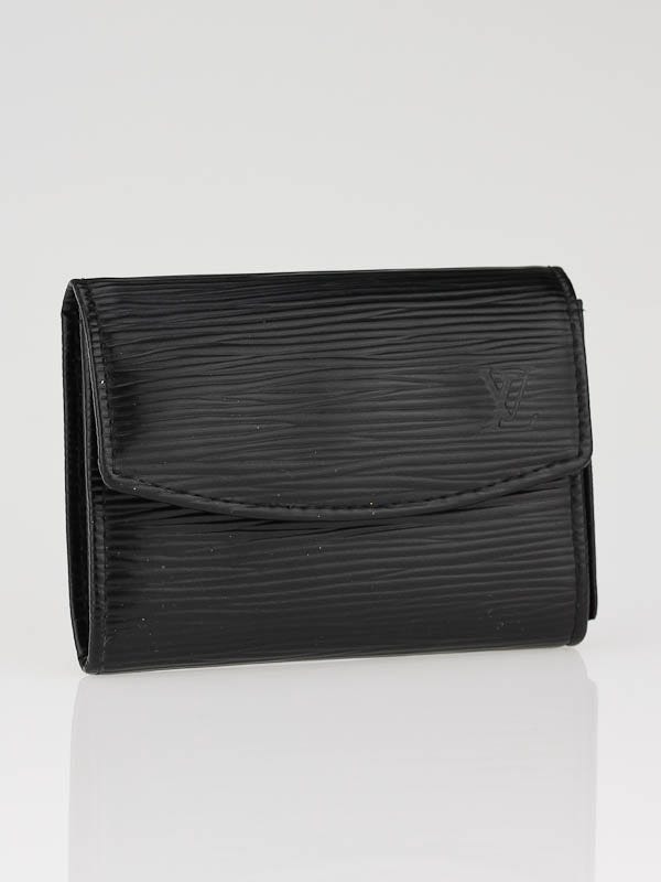 Louis Vuitton Black Epi Leather Coin Purse