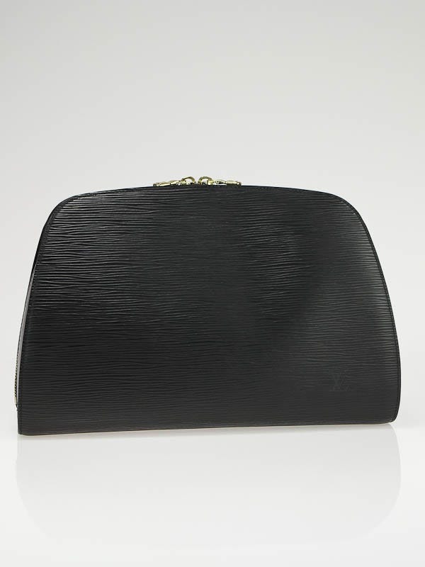 Louis Vuitton Black Epi Leather Cosmetic Case - Yoogi's Closet