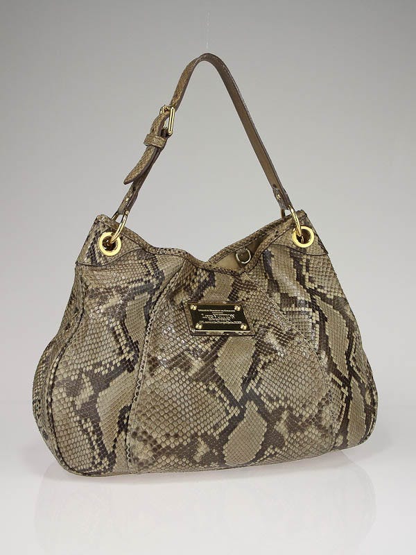 Louis Vuitton Limited Edition Python Galliera PM Bag