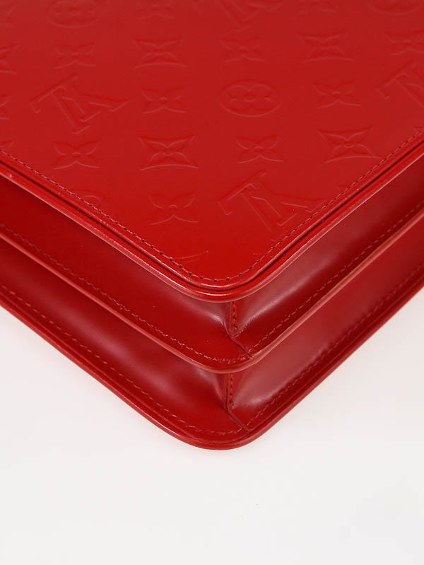Louis Vuitton Red Monogram Mat Leather Op Art Round Bag Louis Vuitton | The  Luxury Closet