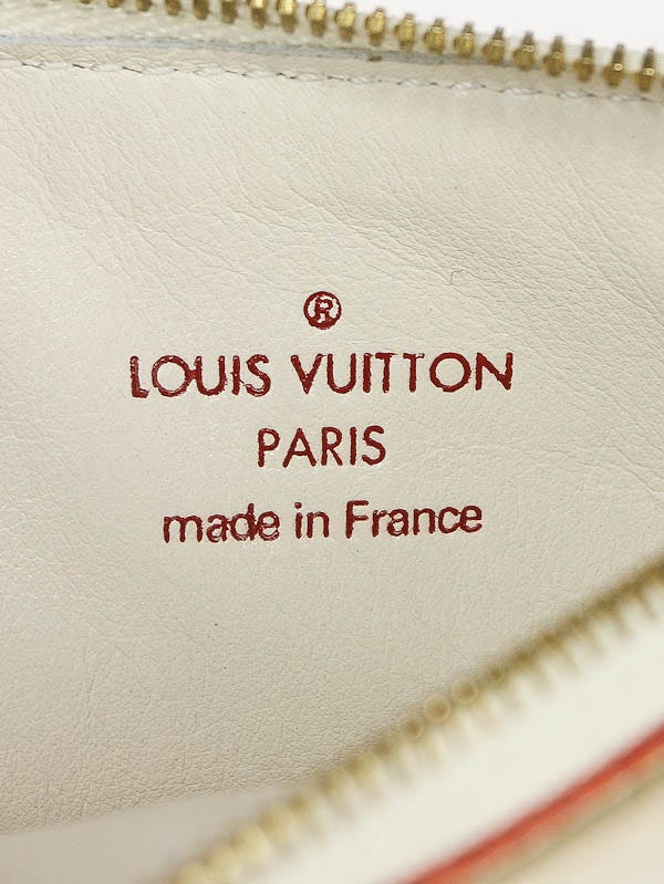 Louis Vuitton White Suhali Porte-Monnaie Souple Coin Purse - Yoogi's Closet