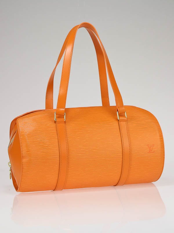 LOUIS VUITTON Mandarin Epi Leather Soufflot Bag, Luxury, Bags