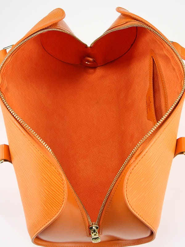Louis Vuitton Mandarin Epi Leather Soufflot Bag w/ Accessories Pochette -  Yoogi's Closet
