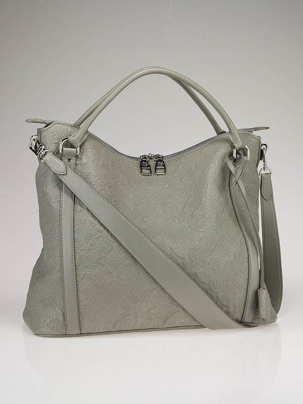 Louis Vuitton Gris Antheia Leather Ixia MM Bag