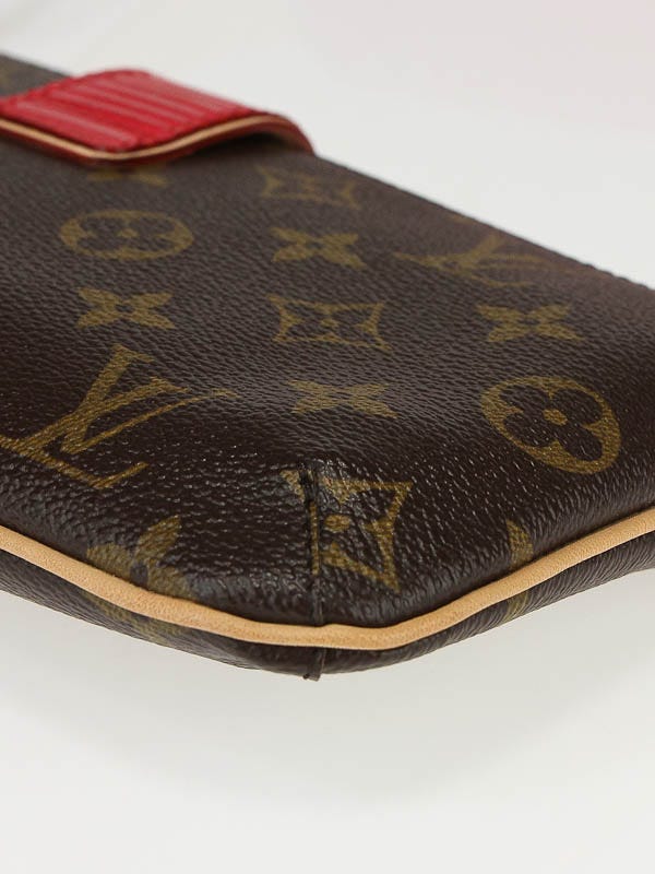 Louis Vuitton Limited Edition Monogram Cerises Lizard Sac Fermoir GM  Satchel Bag, Louis Vuitton Handbags