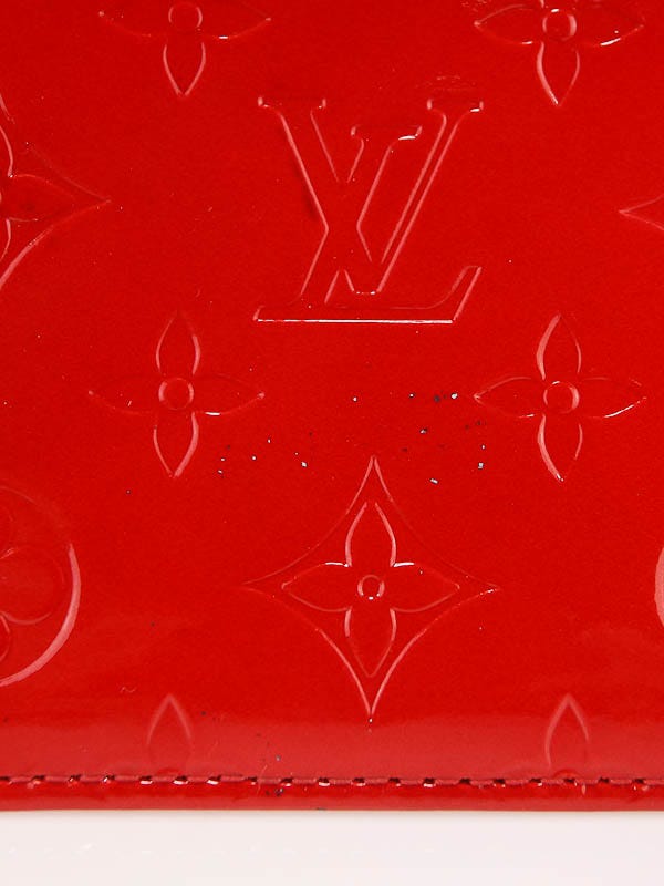 Louis Vuitton Red Monogram Vernis Spring Street Tote Bag - Yoogi's