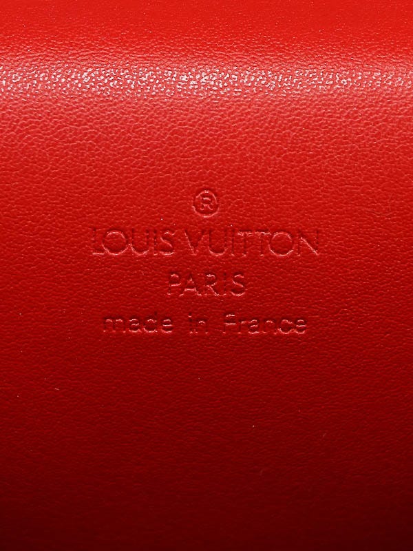 Louis Vuitton Red Monogram Vernis Spring Street Tote Bag - Yoogi's