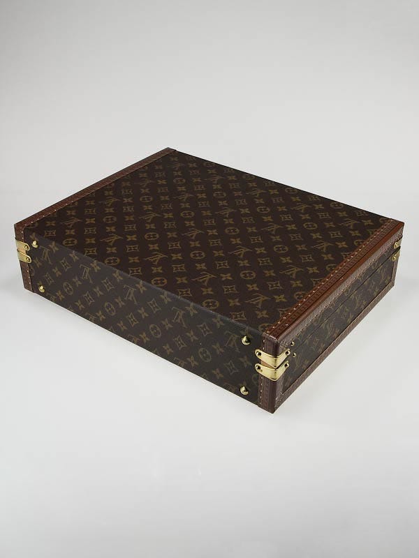 Louis Vuitton Monogram President Classeur Attache Hard Trunk Case 863216