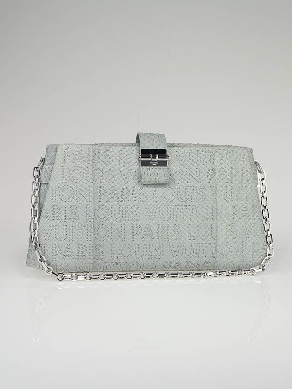 Louis Vuitton Limited Edition Ciel Python Perfore Lutece Bag