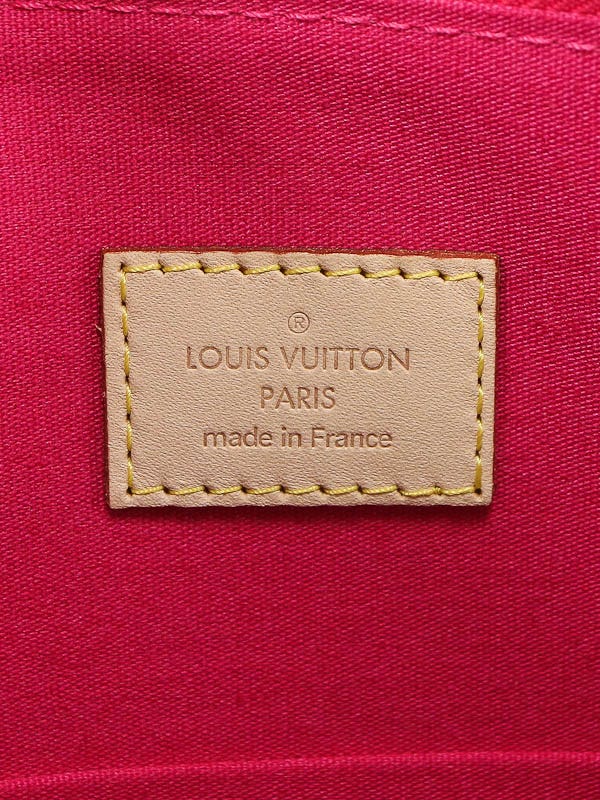 Stephen Sprouse x Louis Vuitton Green Monogram Vernis Roses Alma GM  QJB06Y3QG3000