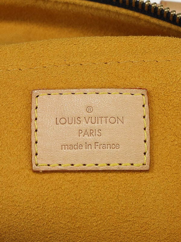 Louis Vuitton Limited Edition Denim Monogram Porte Epaule Raye MM Bag -  Yoogi's Closet