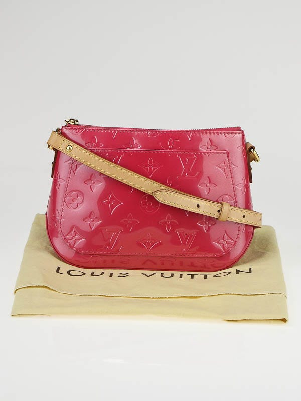 Louis Vuitton Framboise Monogram Vernis Minna Street Bag - Yoogi's Closet