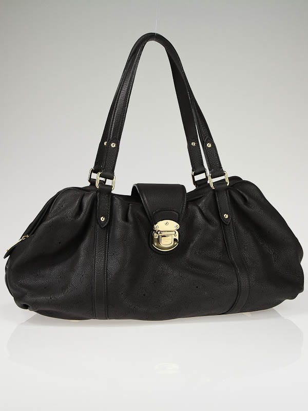 Lunar GM Tote Bag in Mahina Leather, Gold Hardware