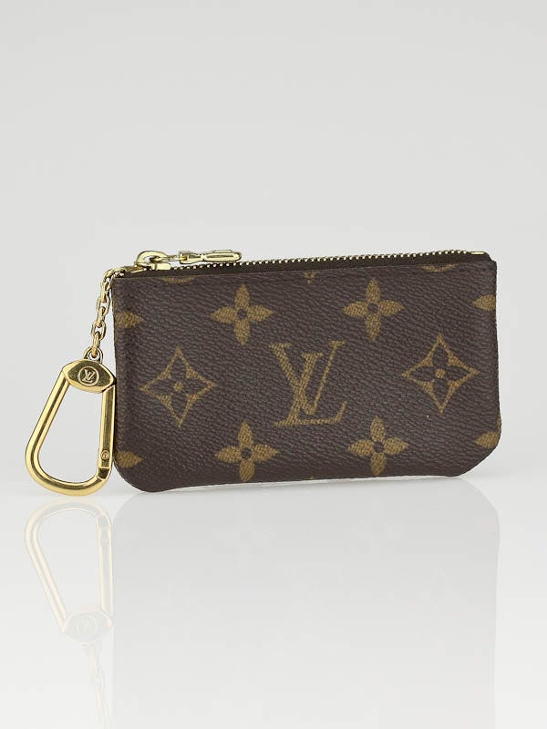 Louis Vuitton l Key Pouch Monogram l NEW l Authentic Key Chain Wallet With  Box
