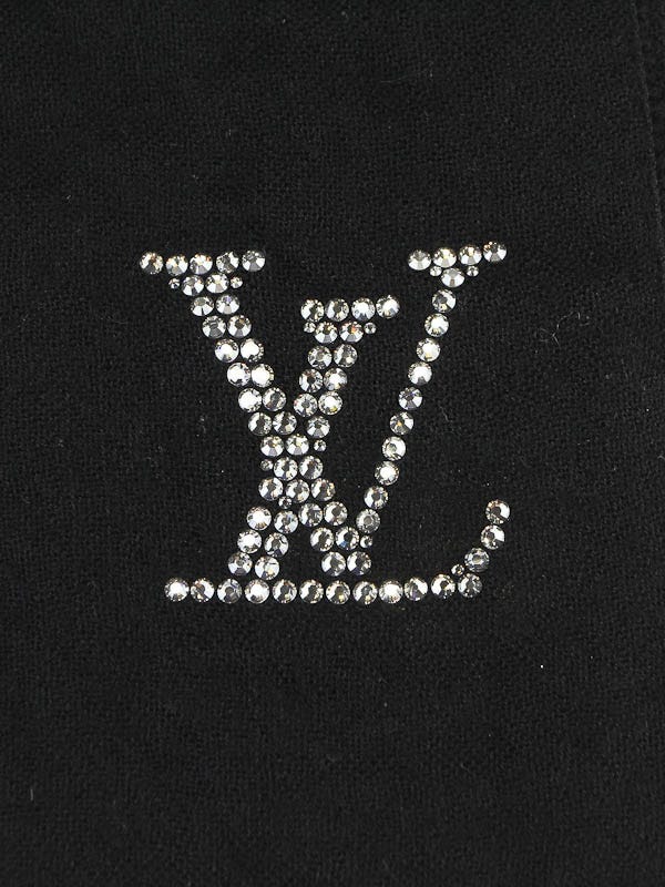 Louis Vuitton Black LV Stitch Crewneck