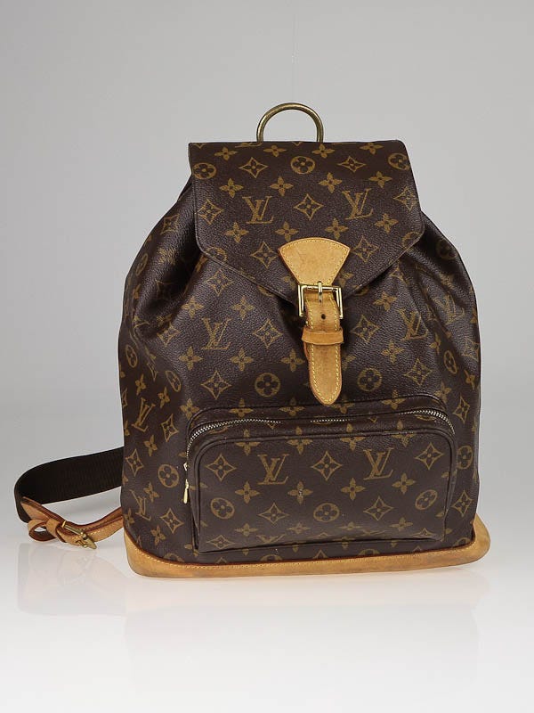 Louis Vuitton, Bags, Beautiful Authentic Louis Vuitton Monogram Montsouris  Gm Backpack