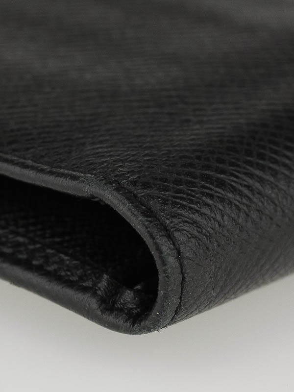 Louis Vuitton Gray Taiga Leather Porte Valeurs Organizer Wallet - Yoogi's  Closet