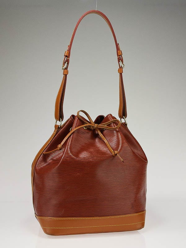 Louis Vuitton Fawn/Cannelle Epi Leather Large Noe Bag
