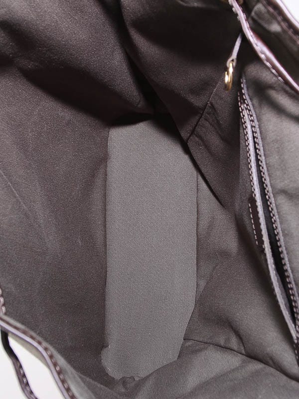 Louis Vuitton Montsouris Backpack Mini Lin GM Green 419971