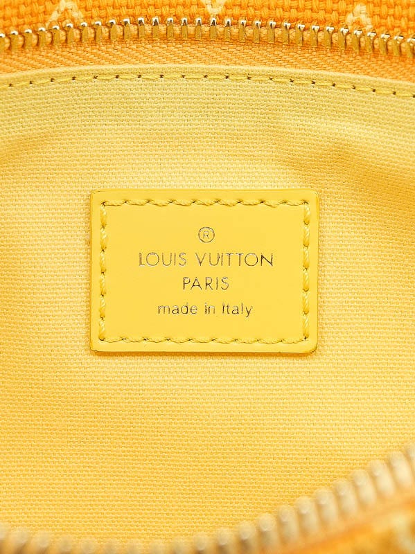 Louis Vuitton, Bags, Louis Vuitton Yellow Monogram Canvas Cabas Ipanema Gm  Bag