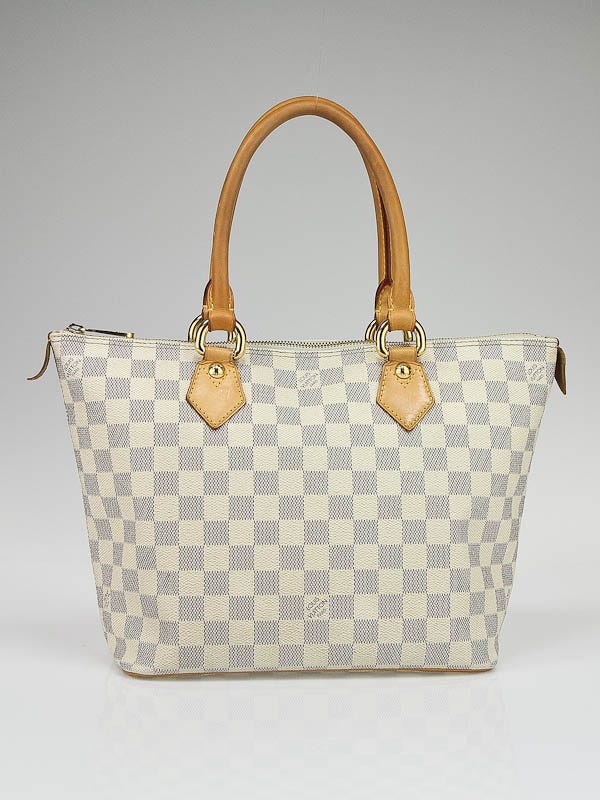 Louis Vuitton Azur Damier Canvas Saleya PM Bag