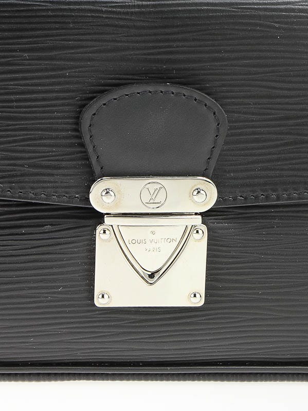Louis Vuitton White Epi Leather Eugenie Wallet - Yoogi's Closet