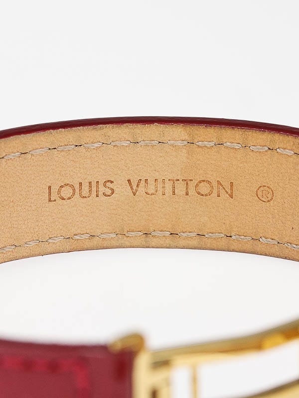 Louis Vuitton Rose Goldtone and Silvertone Metal Daily Monogram Cuff  Bracelet - Yoogi's Closet