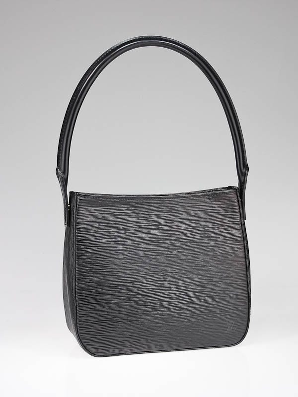 Louis Vuitton Black Epi Leather Made to Order Looping MM Bag