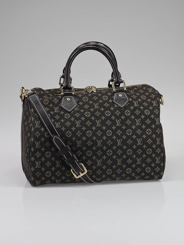 Louis Vuitton Fusain Monogram Idylle Canvas Speedy 30 Bag - Yoogi's Closet