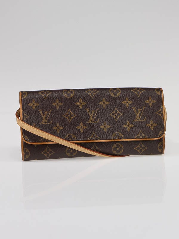 Louis Vuitton Monogram Canvas Twin Pochette Bag