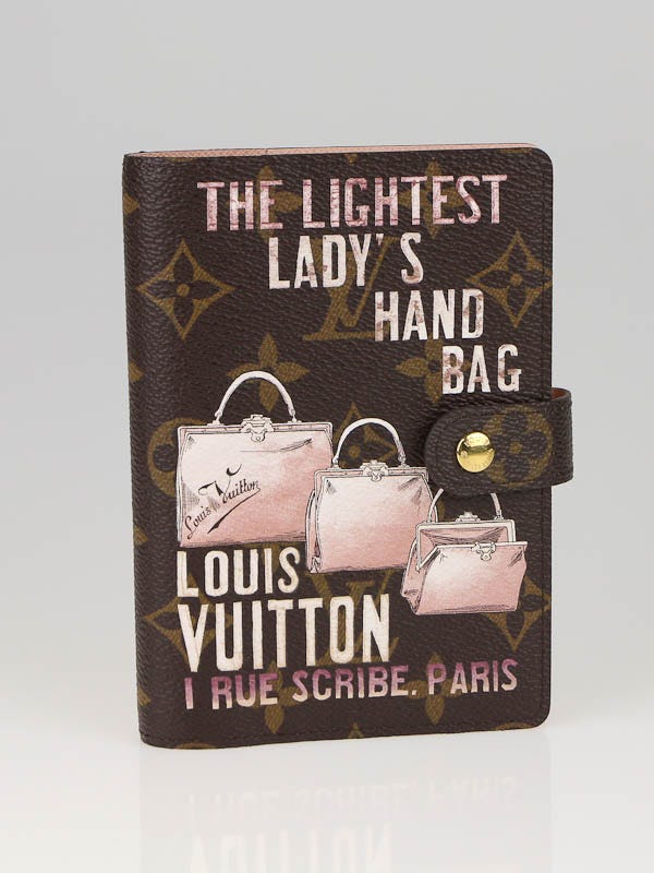 Louis Vuitton Monogram Limited Edition Monogram Canvas Affiche Agenda Notebook