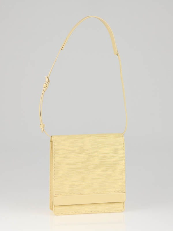 Louis Vuitton Vanilla Epi Leather Biarritz Bag