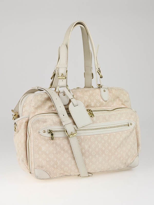 Louis Vuitton Pink Monogram Mini Lin Diaper Bag