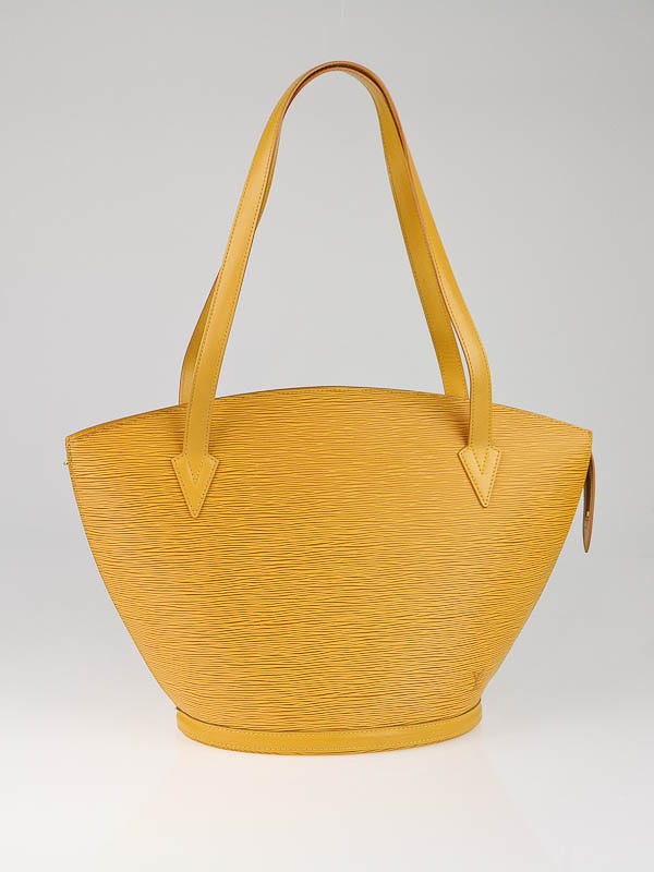 Louis Vuitton Tassil Yellow Epi St Jacques GM Bag - Yoogi's Closet