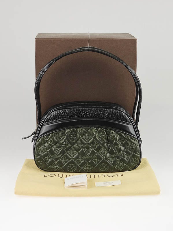 Authentic Louis Vuitton Lambskin Quilted Monogram Carla Vienna Limited Bag