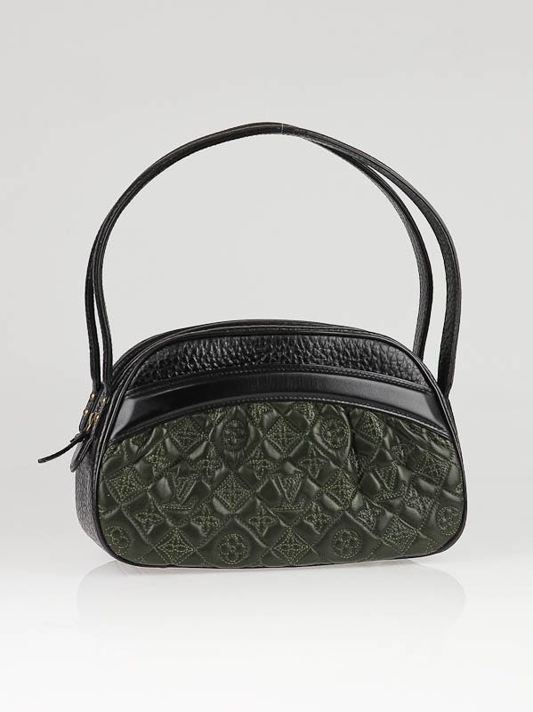 Authentic Louis Vuitton Green & Black Bag Strap