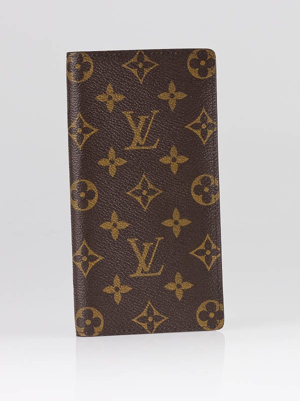 Louis Vuitton Vintage 2004 Checkbook Holder - Brown Wallets
