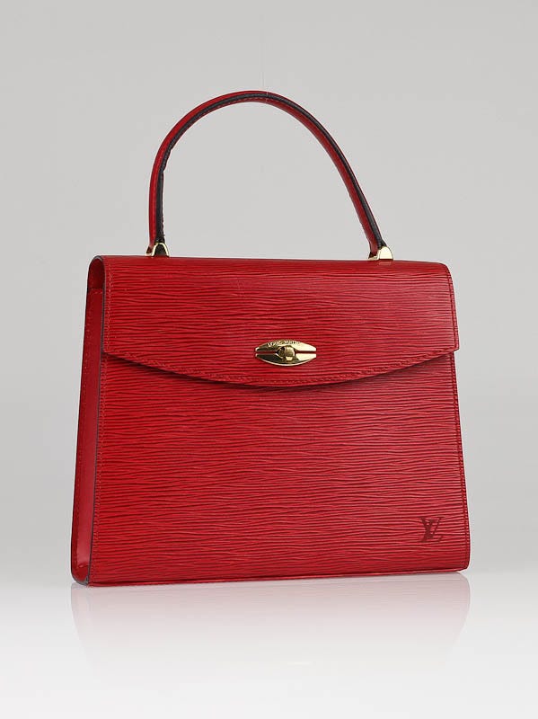 Mosh Posh Designer Consigner - Louis Vuitton Red Epi Leather