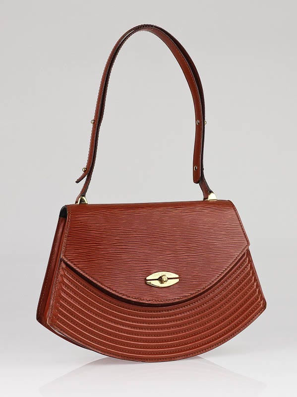 Louis Vuitton Vintage Louis Vuitton Tilsitt Brown Epi Leather