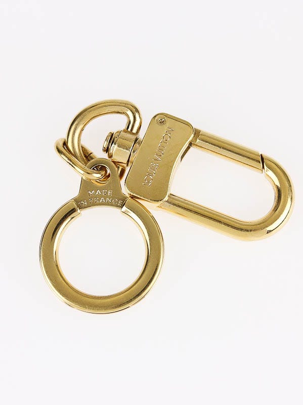 Louis Vuitton Goldtone Metal Bag Extender and Key Chain - Yoogi's Closet